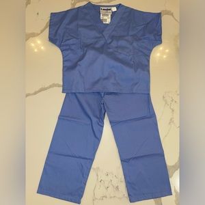 Halloween, Kids Scrubs. Blue